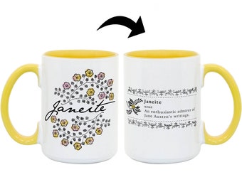 Janeite - Jane Austen Literary Fan Coffee Mug