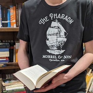 The Count of Monte Cristo Book T-Shirt (Alexandre Dumas)