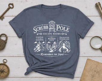 Camiseta de Scrubb & Pole Narnia Escape Rooms