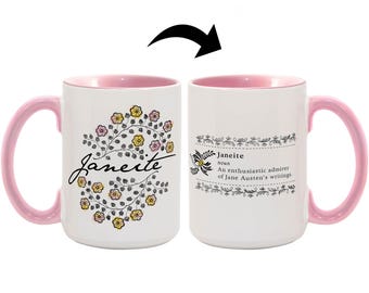 Janeite - Jane Austen Literary Fan Coffee Mug