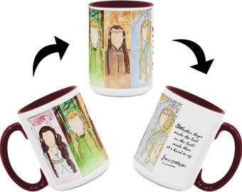Lord of the Rings Elves Coffee Mug (Large Size)