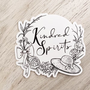 Kindred Spirits Sticker (Waterproof) from Anne of Green Gables