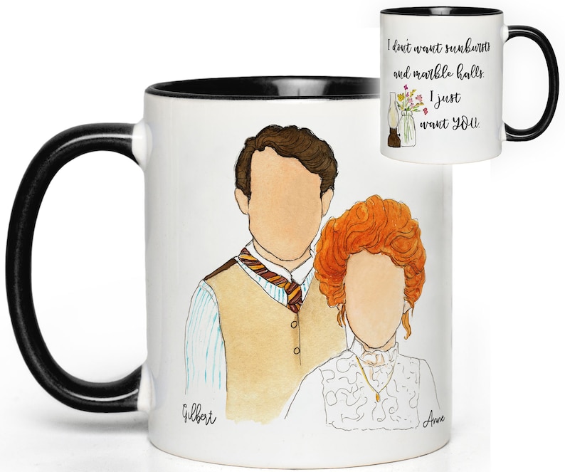 Anne Shirley and Gilbert Blythe Quote Mug zdjęcie 1