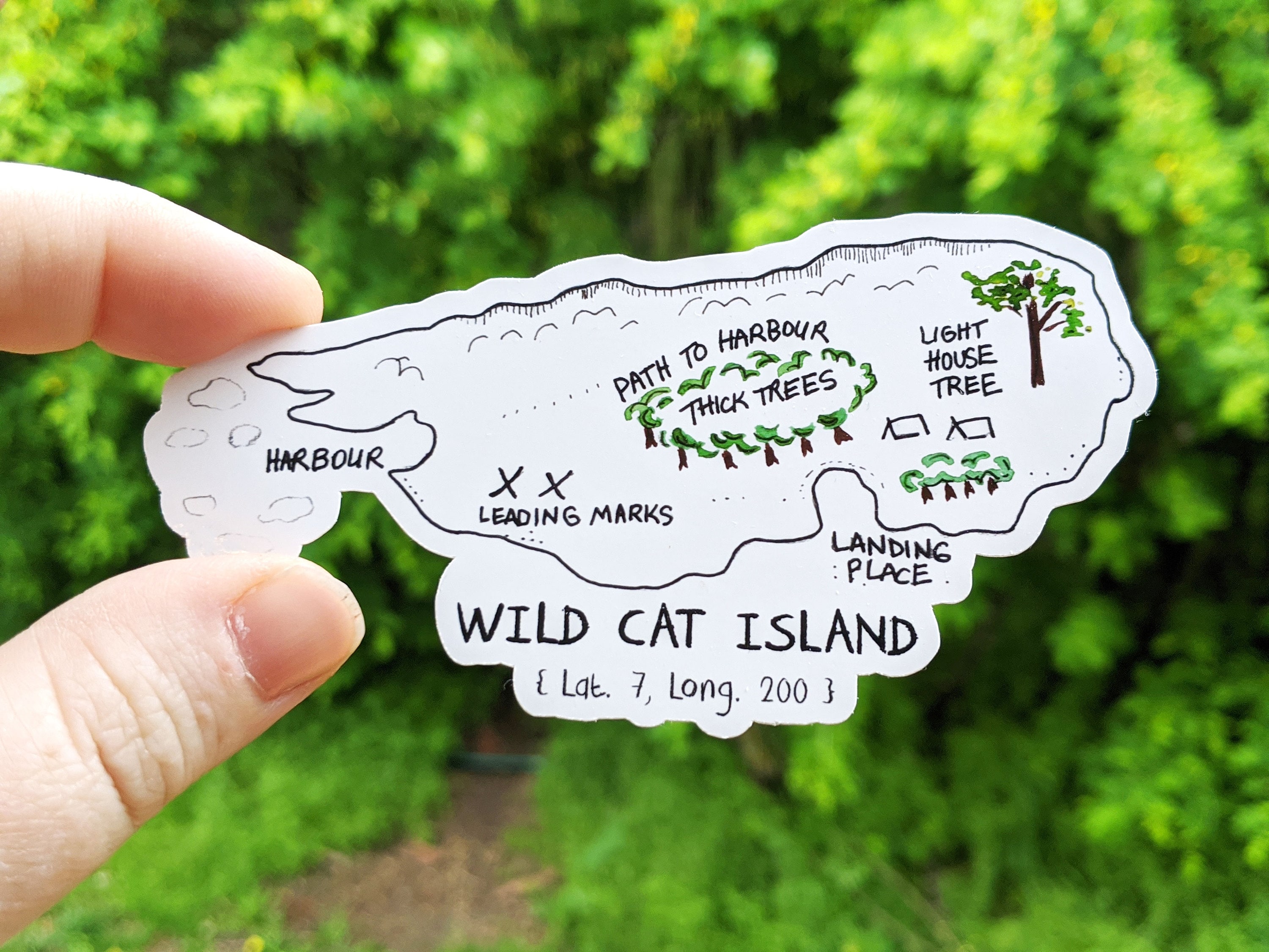 Wildcat Island swallows and Amazons Waterproof Sticker - Etsy