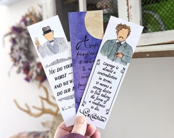 Bold Courage Set of 3 Bookmarks (Tolkien, Chesterton, Churchill)