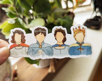 Narnia Kings & Queens Sticker (Waterproof)