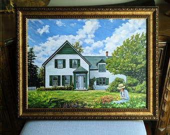 Anne of Green Gables - 12x16" Framed Painting - Prince Edward Island, CA