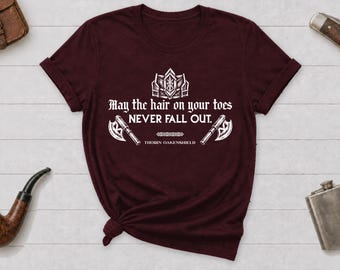 Camiseta con cita de Thorin Escudo de Roble (El Hobbit)