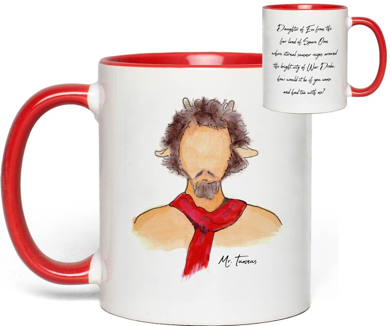 Narnia Mug Mr Tumnus The Lion The Witch The Wardrobe Etsy