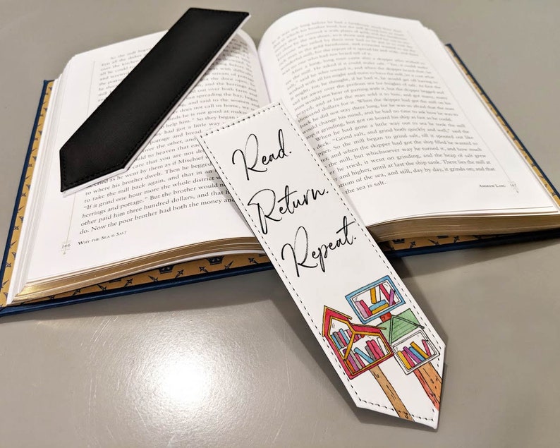 Little Free Library Bookmark Etsy