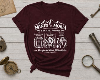 Camiseta de las Minas de Moria de LOTR Escape Rooms