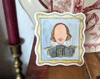 Shakespeare Sticker (Waterproof)