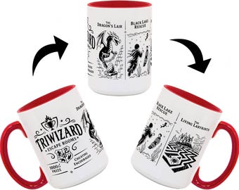 Taza de café del Cáliz de Fuego de Triwizard Escape Rooms
