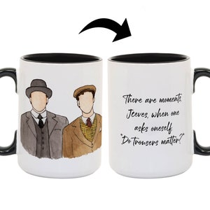 Jeeves & Wooster Quote Mug (P. G. Wodehouse)