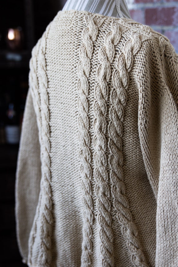 Vintage Rico Hand Knit French Style Cardigan With… - image 7