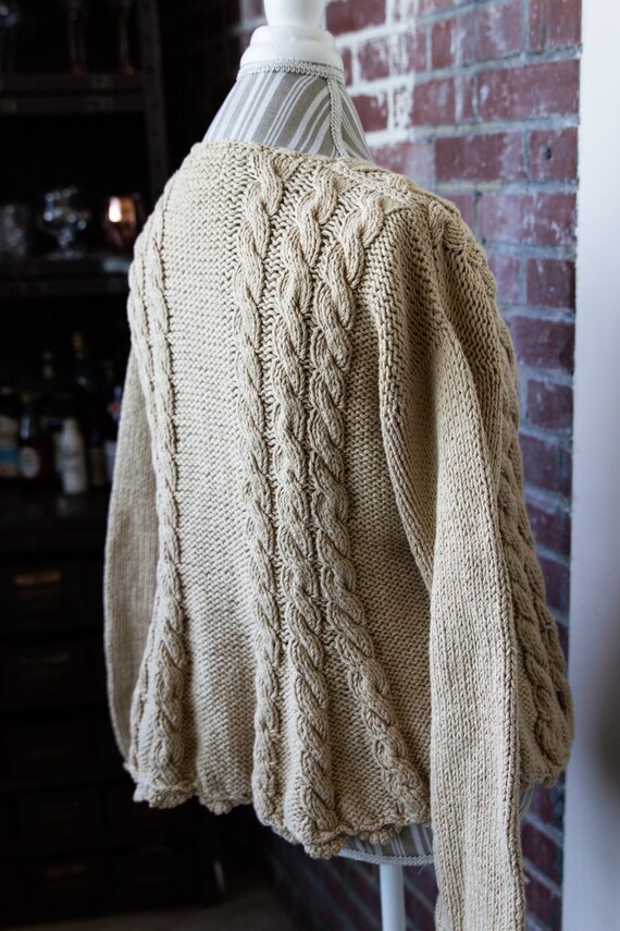 Vintage Rico Hand Knit French Style Cardigan With… - image 8