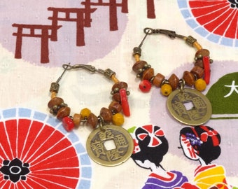 Japanese inspired earrings