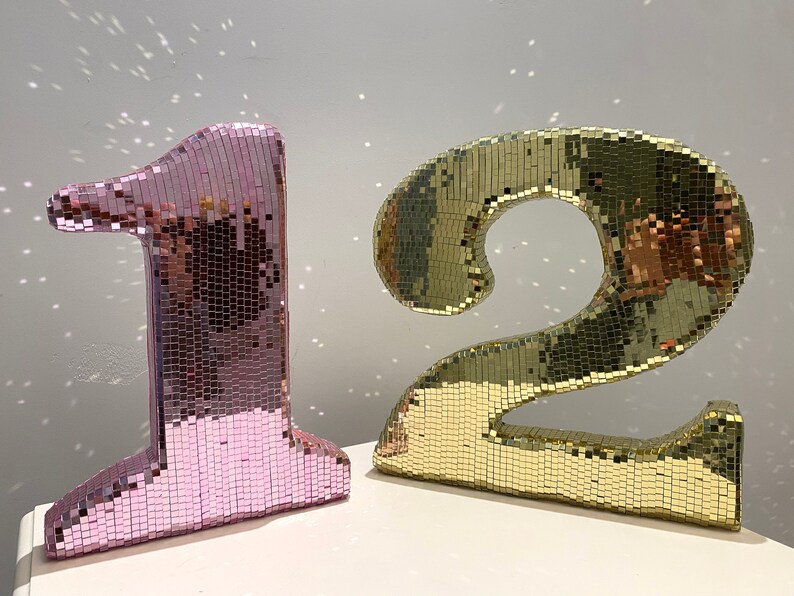Assorted Colors|disco Numbers|disco Letters|party Decorations|holiday ...