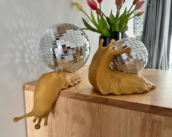 Disco Snail Ornament/Disco Snail Figurine