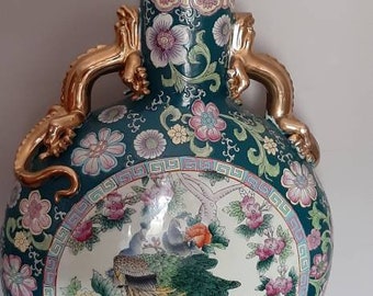 Chinese Moon Vase Etsy