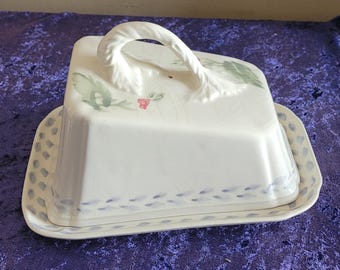 Wunderschöner Vintage Royal Winton Sponge Ware Käseteller