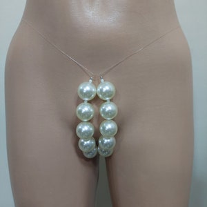Pearl g-string underwear diameter 25 mm
