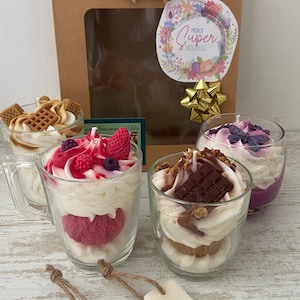Cadeau nounou Cadeau fin d’année Idee cadeau nounou coffret cadeau Idee cadeau Bougie gourmande Bougie parfumée Bougie artisanale
