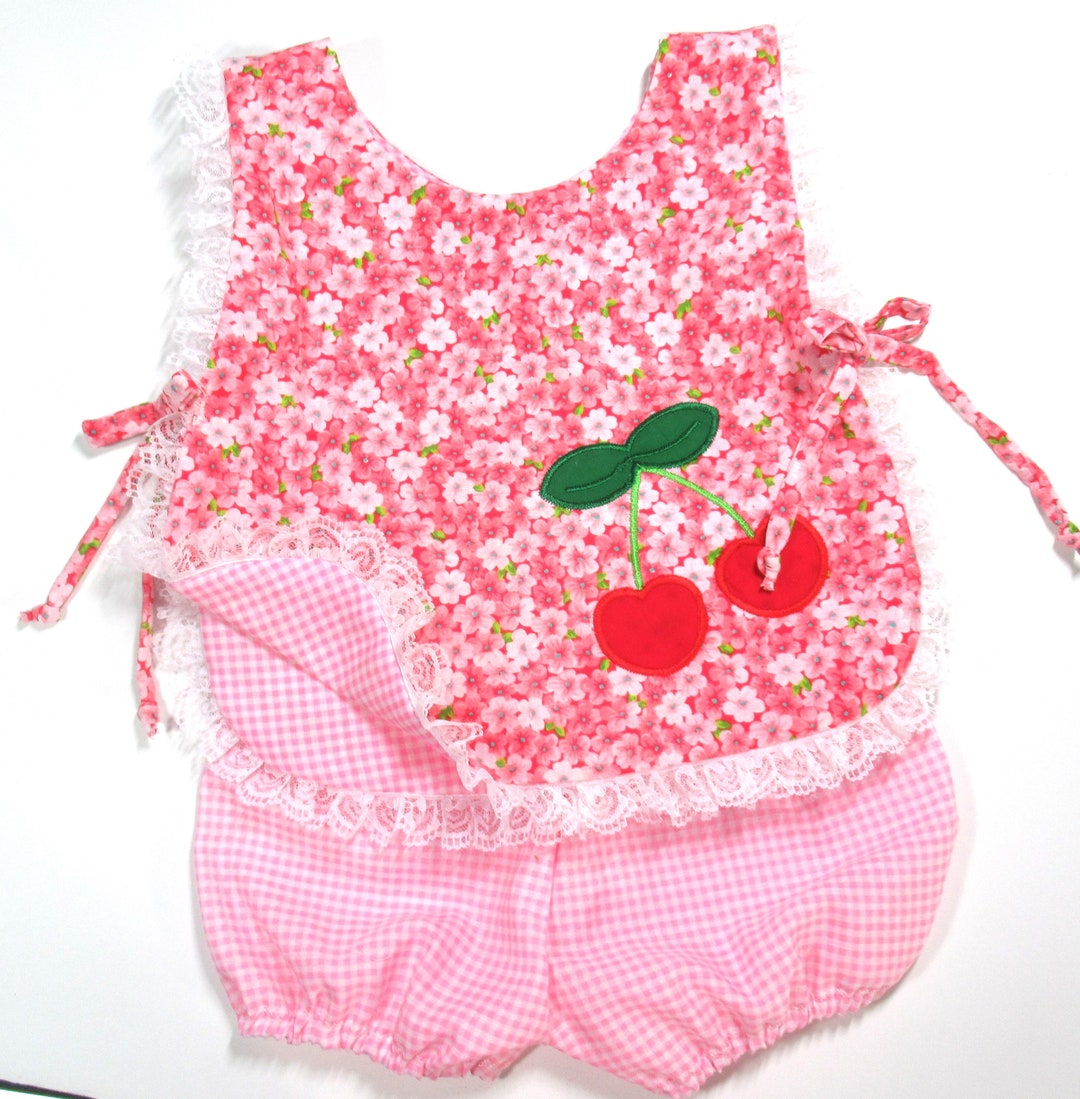 Cheeky Cherries Sunsuit Romper main image 1