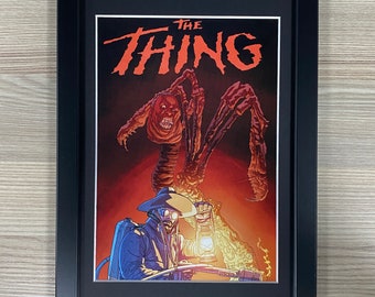 THE THING 1982 art print poster John Carpenter horror movie by Scott  Jackson 