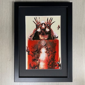 Framed Pan&#39;s Labyrinth Movie Art, Directed By Guillermo del Toro. Mondo