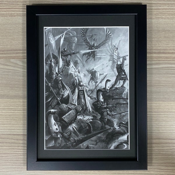 Aeldari Craftworlds Framed Art Eldar Craftworlds Dark Reaper Farseer Dire Avengers Autarch Games Workshop Warhammer 40,000 40K Black Library