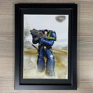 Ultramarines Oprawione Art Dead Sky Black Sun Clint Langley Space Marines Adeptus Astartes Games Workshop Warhammer 40,000 40K