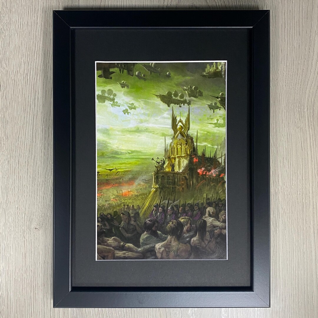 Cities of Sigmar Framed Art. the Empire, Human Free People, Warhammer