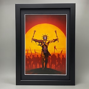 Dark Sun Slave Tribes Leinwand Kunst. Dungeons And Dragons, Gladiator, Barbar, Gary Gygax, D&D, TSR, RPG, Rollenspiel
