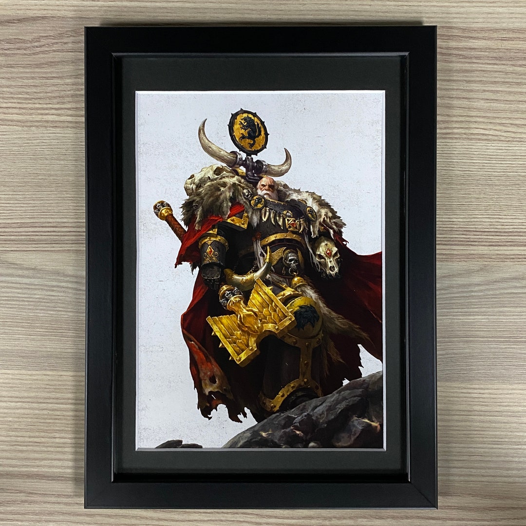 Space Wolves Ulrik the Slayer, C&C really appreciated!! : r/Warhammer