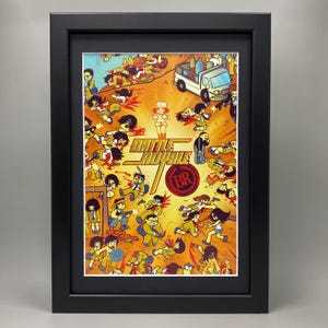 Battle Royale Framed Movie Art. 2000 Japanese Action Film. Mondo