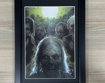 The Walking Dead Framed Art Drew Struzan Sci-Movie Frank Darabont AMC