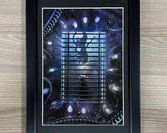 Aliens Marines Poster - Etsy