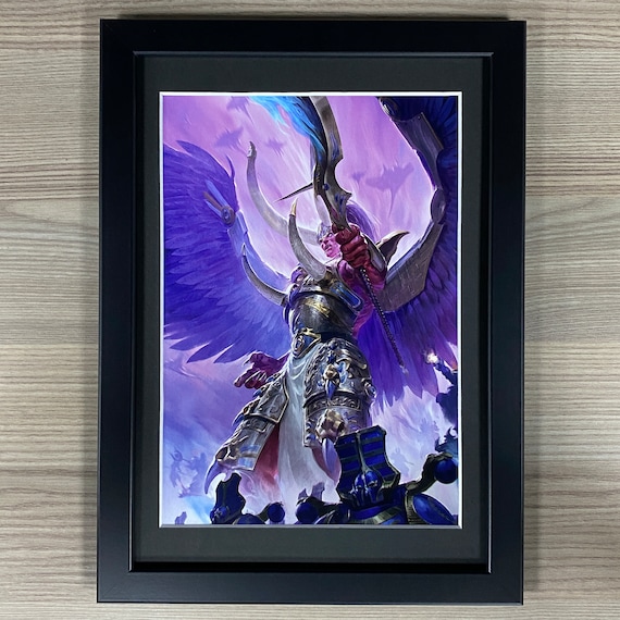 Magnus the Red Framed Art Thousand Sons Daemon Primarch -  Norway