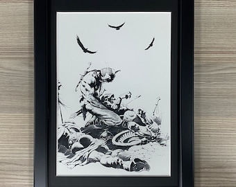 Frank Frazetta Sketchbook Volume I - Etsy