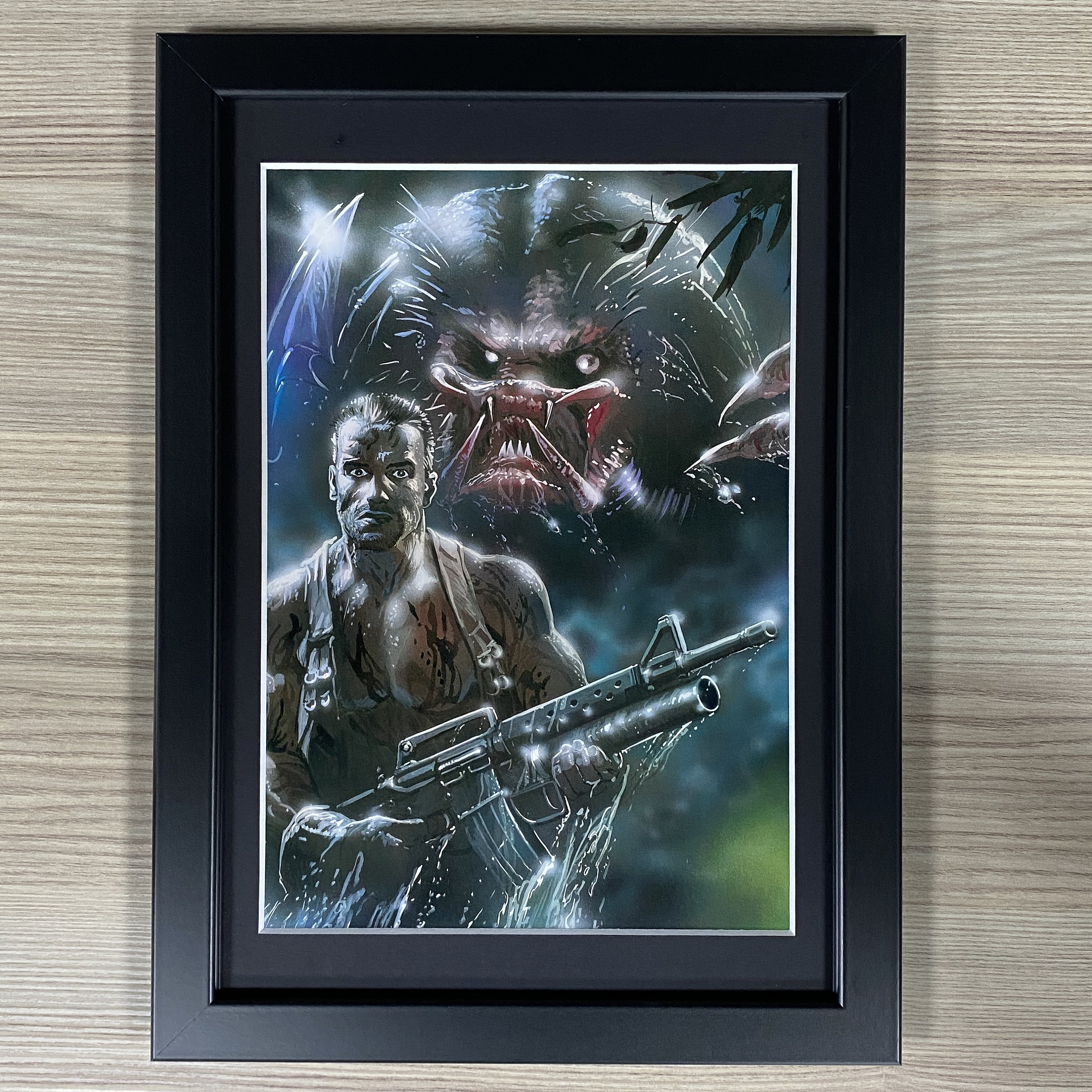 Oliver Frey Framed Art Sci-fi Fantasy Classic Computer and