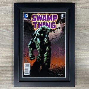 Swamp Thing Comic Book Cover Framed Art Work DC Comics Issue 1 March 2016 Wein Jones Madsen Kelley Jones