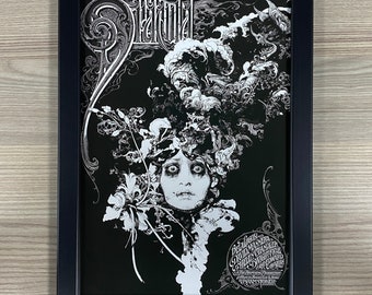 Dracula Framed Poster Art. Sci-Fi, Horror, Fantasy Horror, Alternate Movie, Mondo, Bela Lugosi, Bram Stoker, Vampire