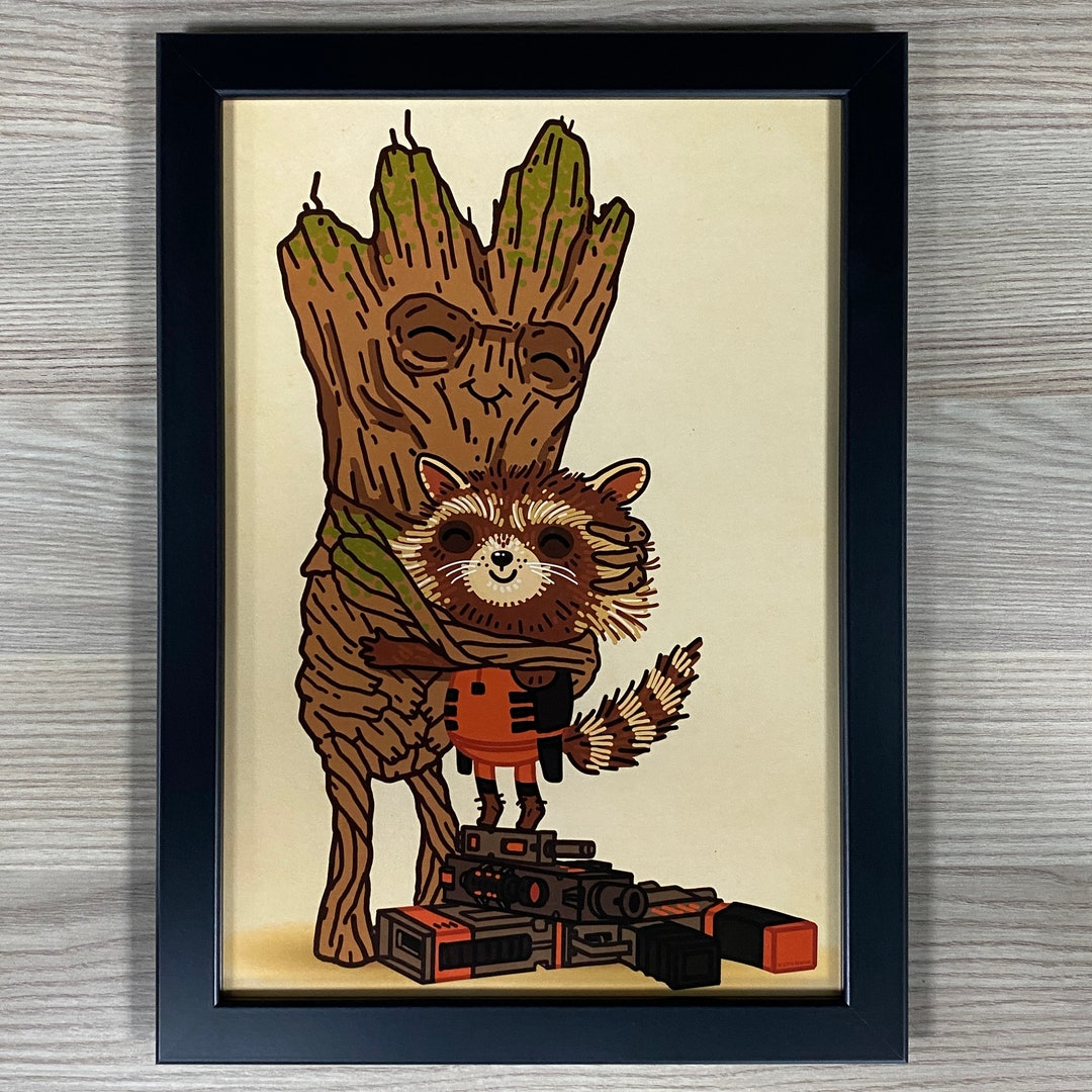 ガーディアンズオブギャラクシーのアートパネル ガーディアンズ・オブ・ギャラクシー」ミニマリストアート