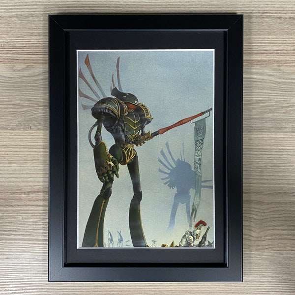 Aeldari Phantom Titan Framed Art Eldar Craftworlds Aeldar Epic Games Workshop Warhammer 40,000 40K