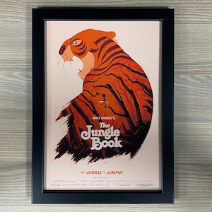 Il libro della giungla. Poster del film, Walt Disney, Rudyard Kipling, Mondo, Shere Khan Tiger