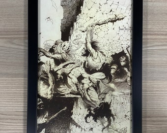 Frank Frazetta Sketchbook Volume I - Etsy