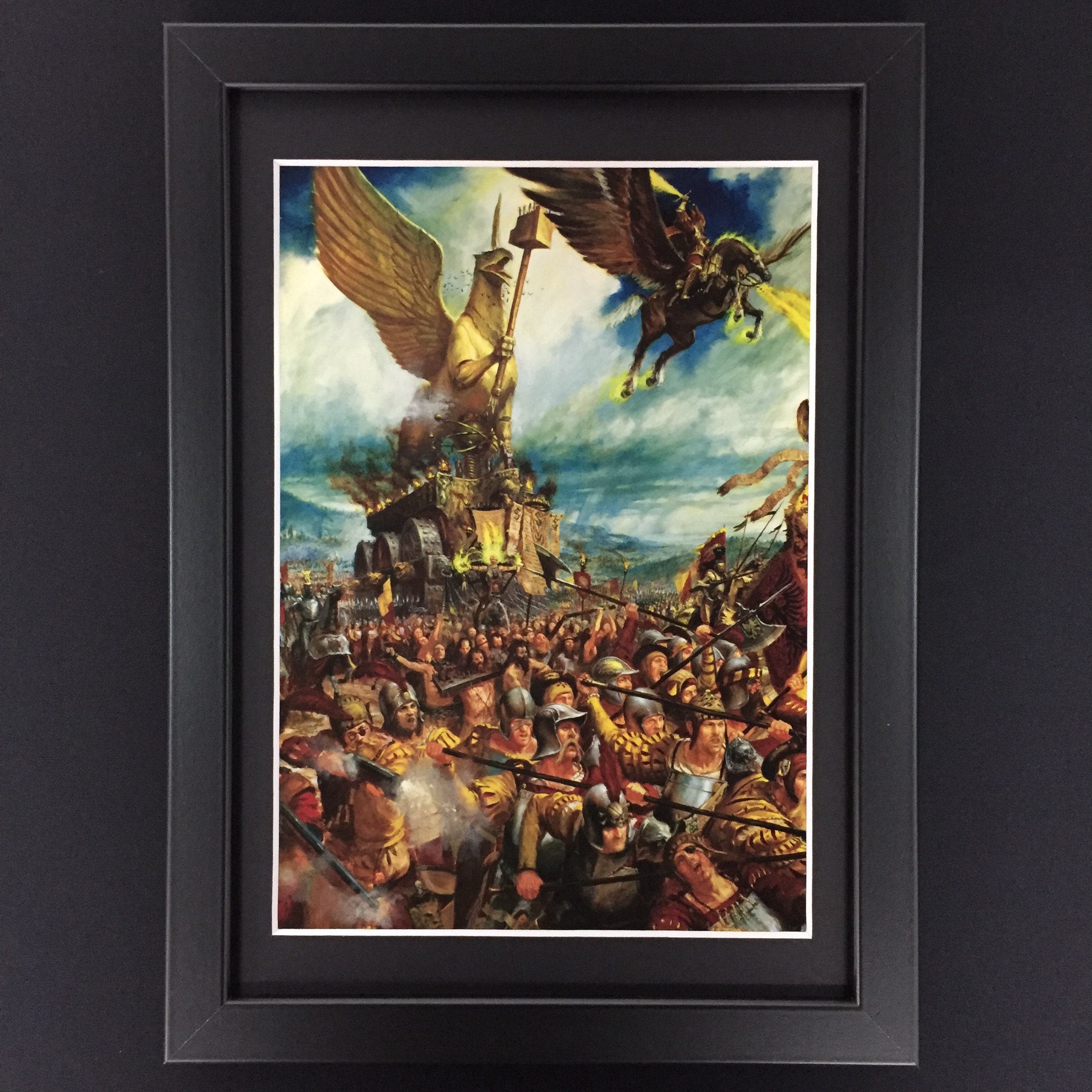 Games Workshop Warhammer Age Of Sigmar Framed Art The Empire Etsy