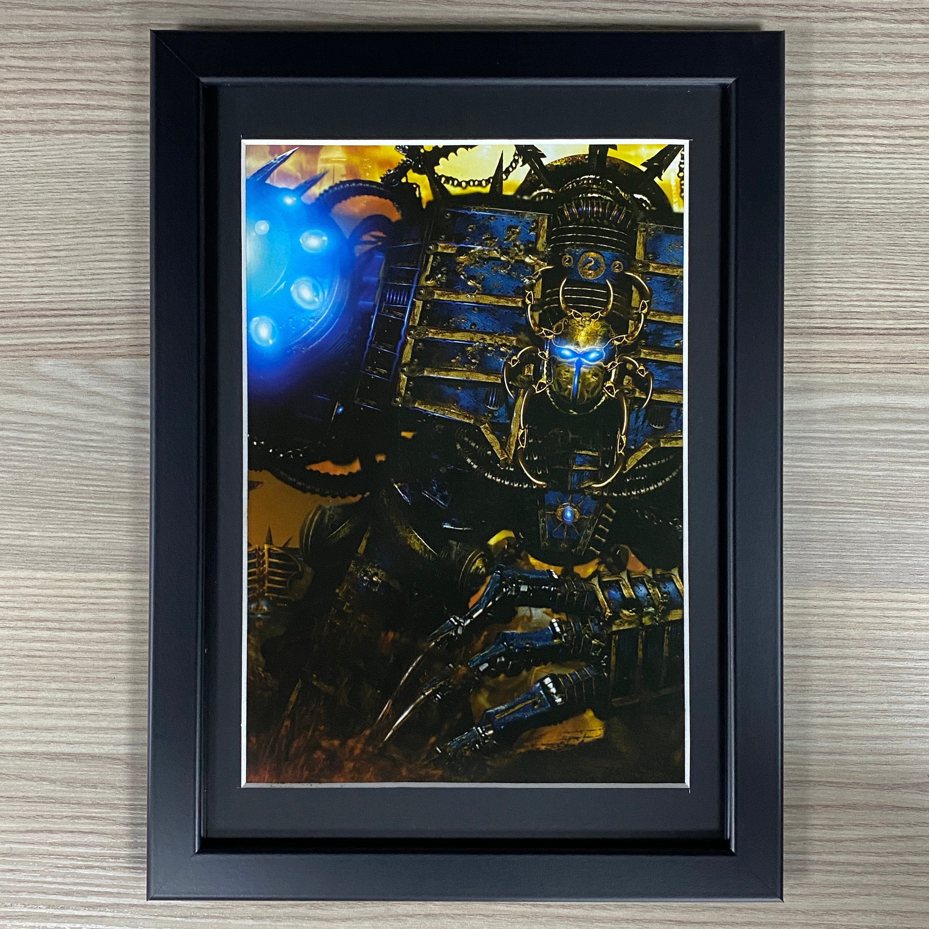 Magnus the Red Framed Art Thousand Sons Daemon Primarch -  Denmark