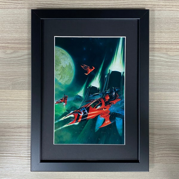 Aeldari Saim Hann Vyper Jetbike Framed Art Eldar Craftworlds Aeldar Games Workshop Warhammer 40,000 40K